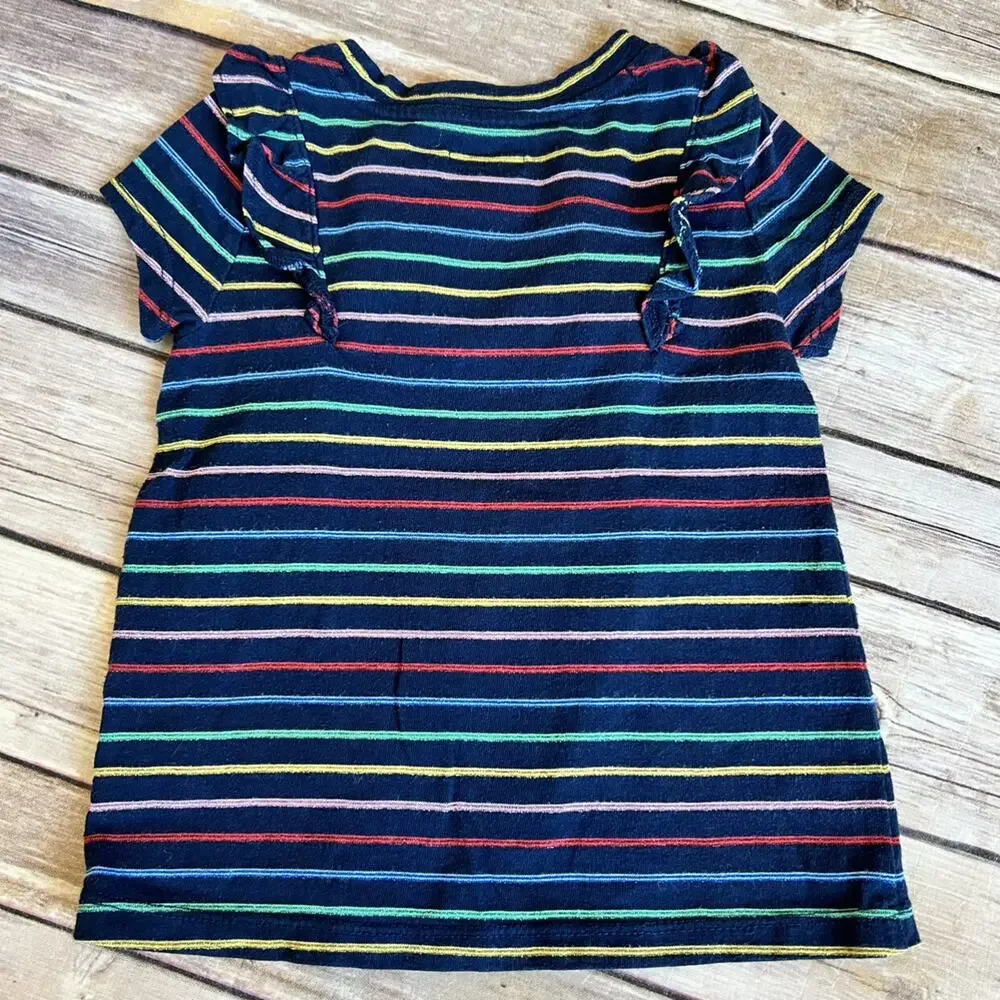 Gymboree Navy Striped Outfit